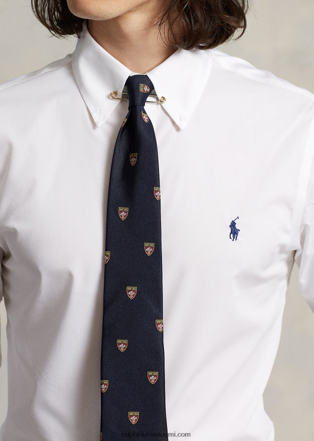 Ralph Lauren miehet slim fit popliinipaita 0Z24ZR651 valkoinen