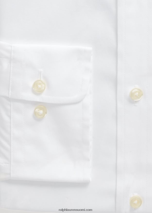 Ralph Lauren miehet slim fit popliinipaita 0Z24ZR651 valkoinen