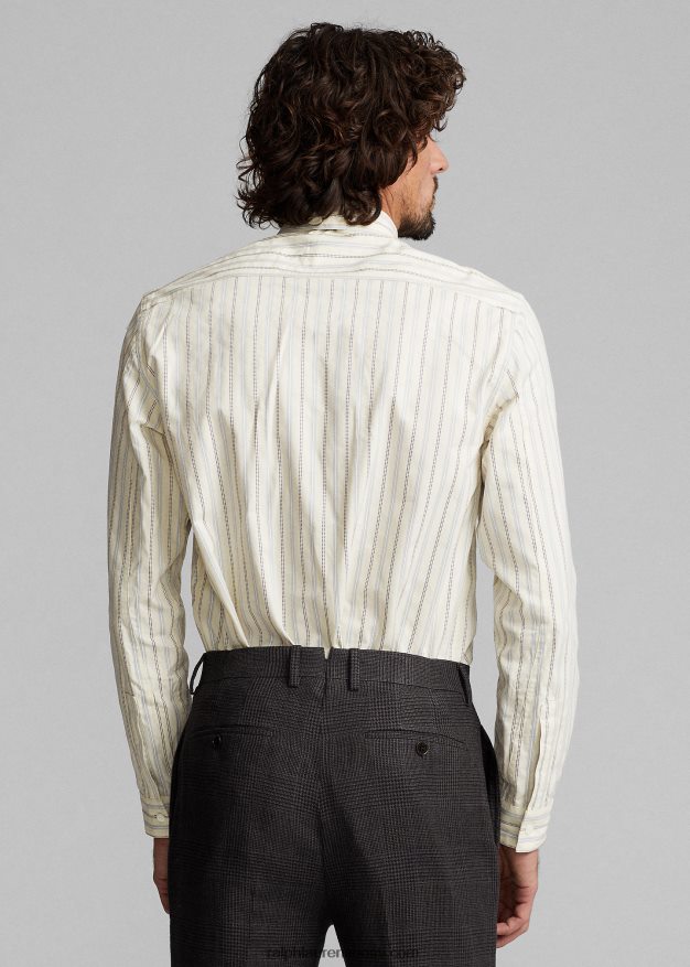 Ralph Lauren miehet slim fit raidallinen dobby-paita 0Z24ZR1793