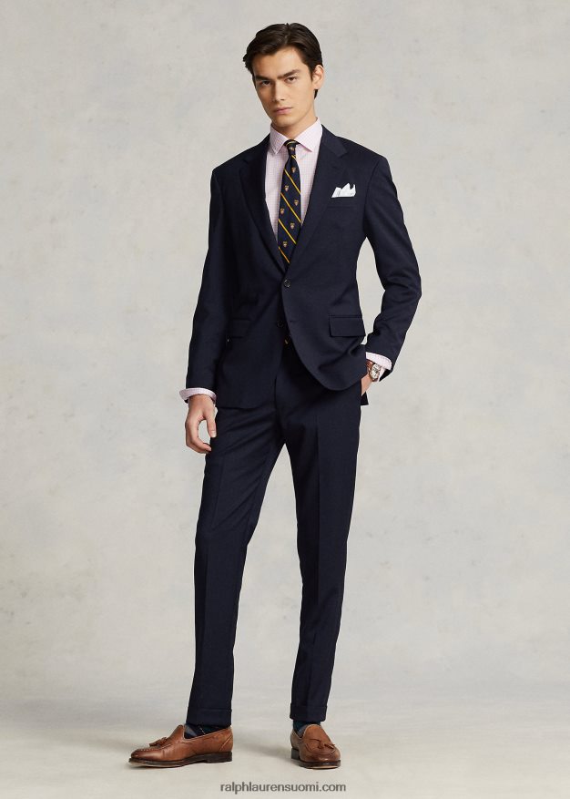 Ralph Lauren miehet slim fit ruudullinen popliinipaita 0Z24ZR745 carmel pinkki/valkoinen