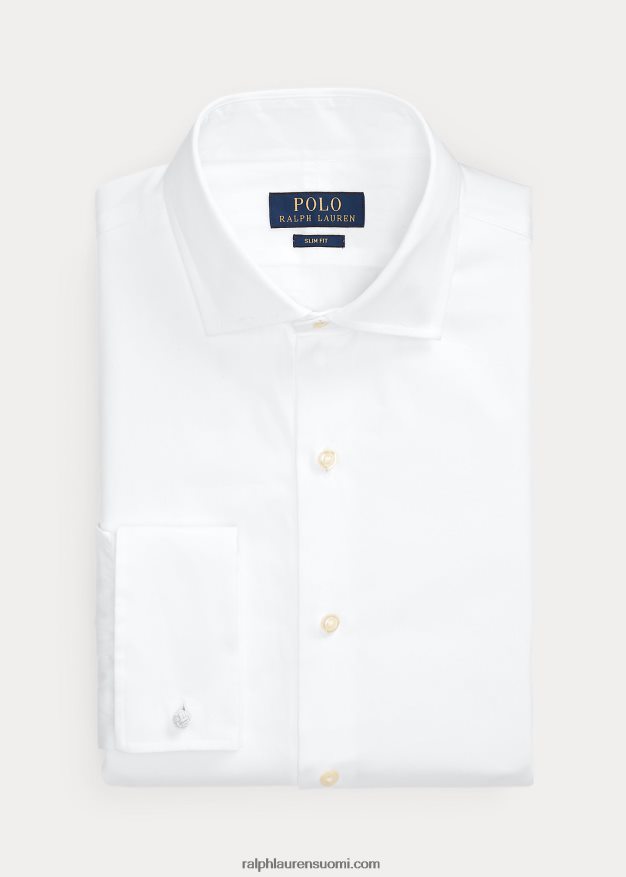 Ralph Lauren miehet slim fit smokkipaita 0Z24ZR740 valkoinen