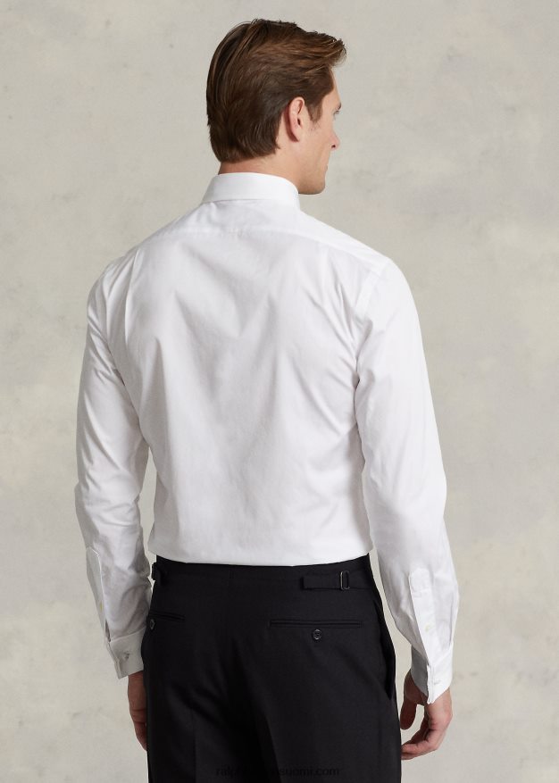 Ralph Lauren miehet slim fit smokkipaita 0Z24ZR740 valkoinen