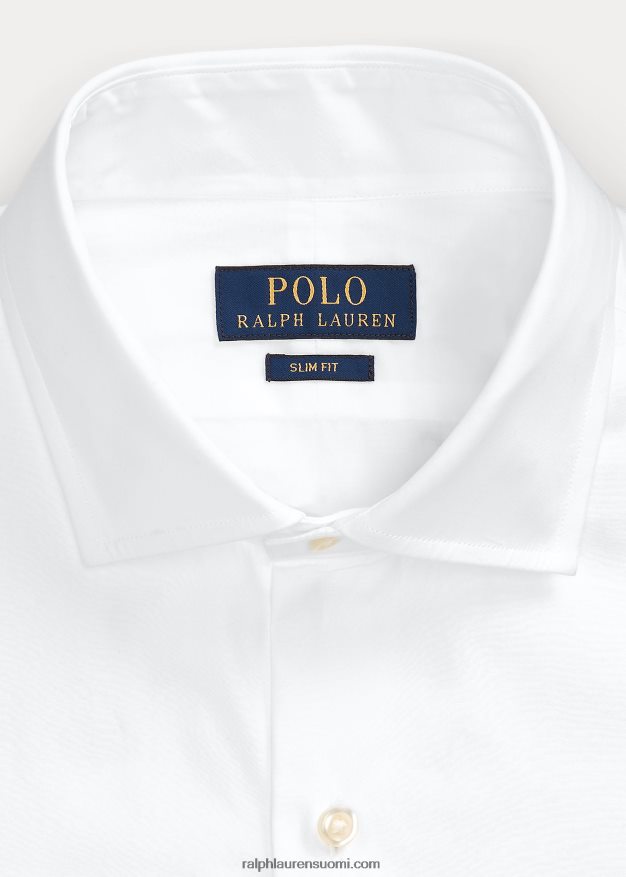 Ralph Lauren miehet slim fit smokkipaita 0Z24ZR740 valkoinen