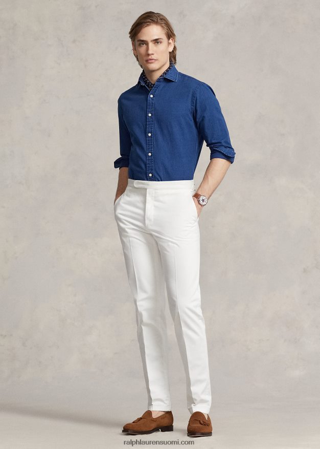 Ralph Lauren miehet slim fit twill-paita 0Z24ZR795 indigo