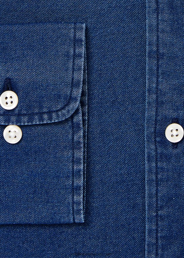 Ralph Lauren miehet slim fit twill-paita 0Z24ZR795 indigo