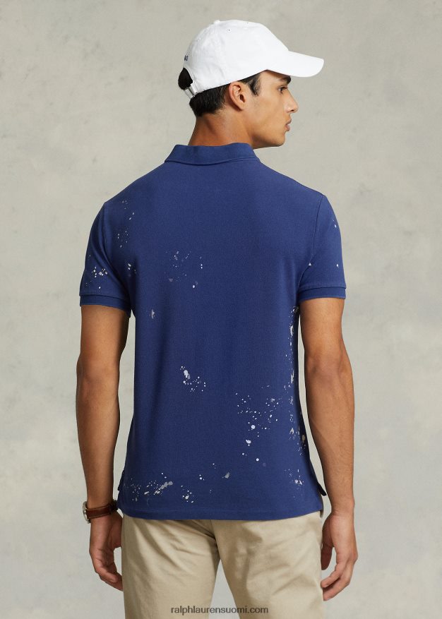 Ralph Lauren miehet Classic fit iso poniverkkopaita 0Z24ZR8628 makeanveden