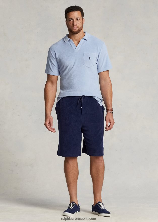 Ralph Lauren miehet frotee poolopaita 0Z24ZR1475 austin sininen