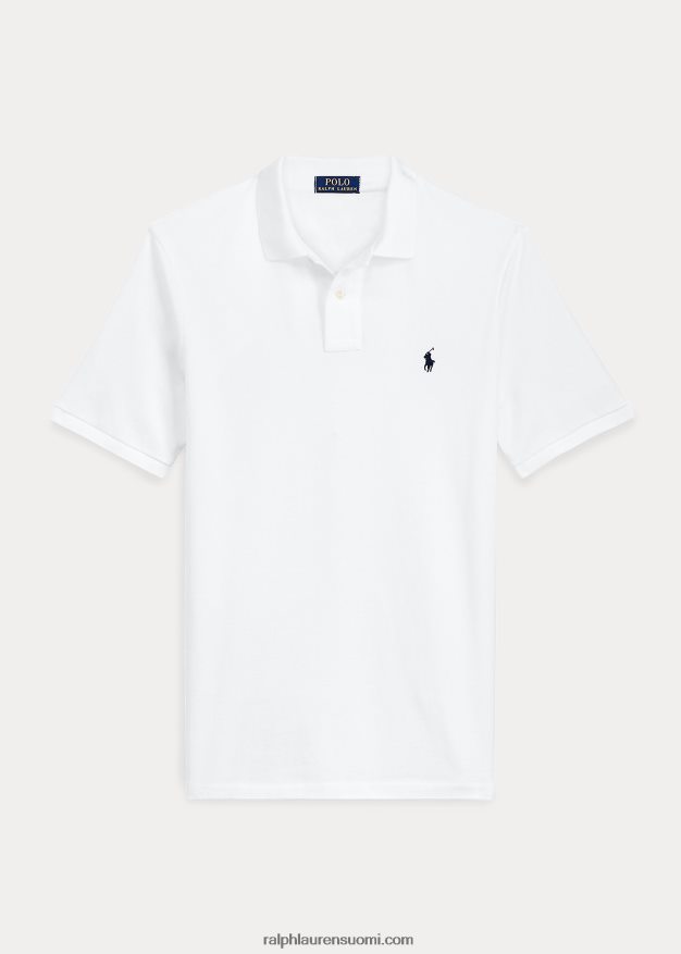Ralph Lauren miehet ikoninen mesh-poolopaita 0Z24ZR1815 valkoinen