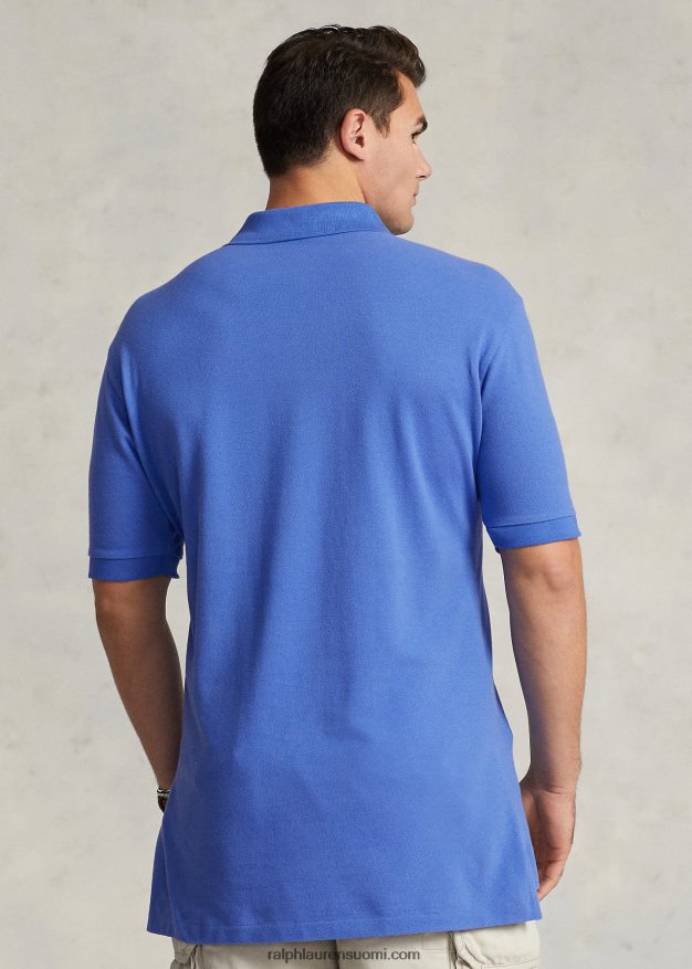 Ralph Lauren miehet ikoninen mesh-poolopaita 0Z24ZR1819 neitokivi sininen