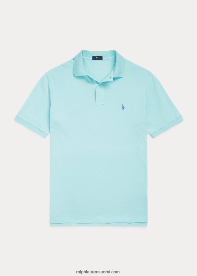Ralph Lauren miehet ikoninen mesh-poolopaita 0Z24ZR1820 saari aqua