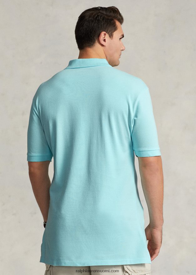 Ralph Lauren miehet ikoninen mesh-poolopaita 0Z24ZR1820 saari aqua