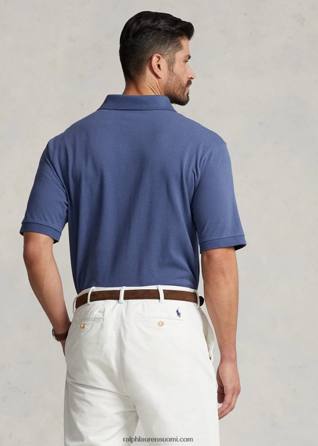 Ralph Lauren miehet ikoninen mesh-poolopaita 0Z24ZR1827 vanha kuninkaallinen