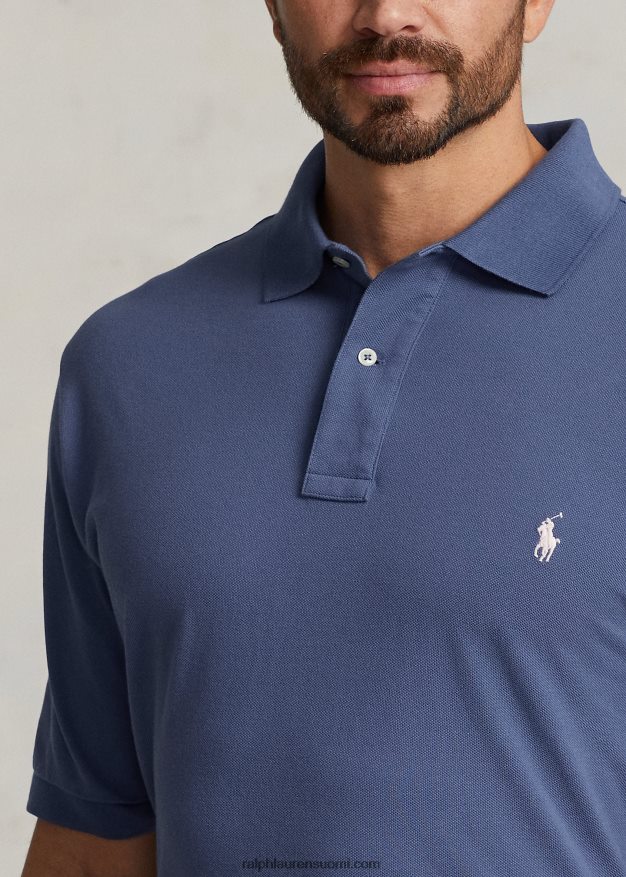Ralph Lauren miehet ikoninen mesh-poolopaita 0Z24ZR1827 vanha kuninkaallinen
