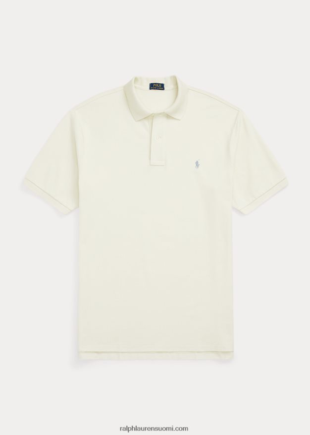 Ralph Lauren miehet ikoninen mesh-poolopaita 0Z24ZR1829 ohje kerma