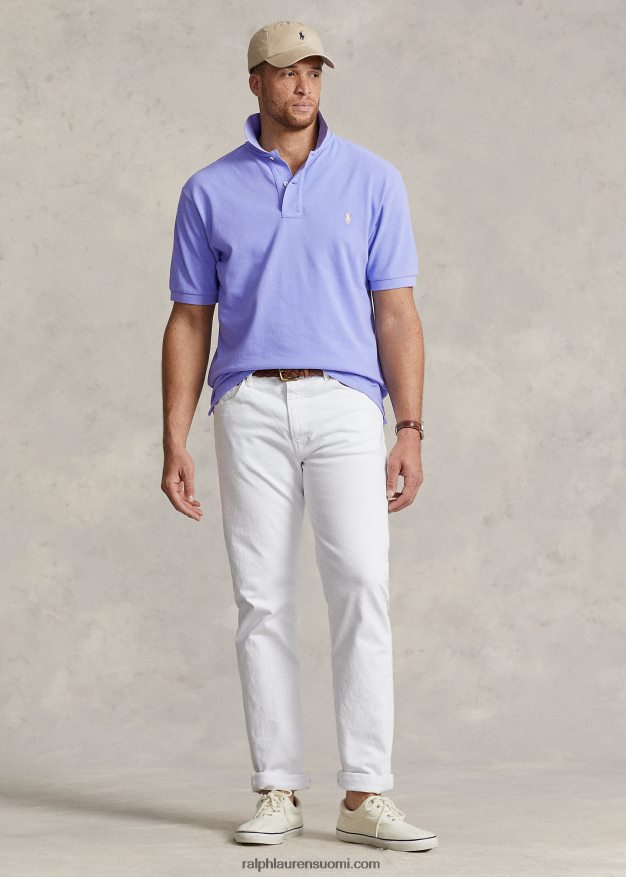 Ralph Lauren miehet ikoninen mesh-poolopaita 0Z24ZR1830 lafayette sininen