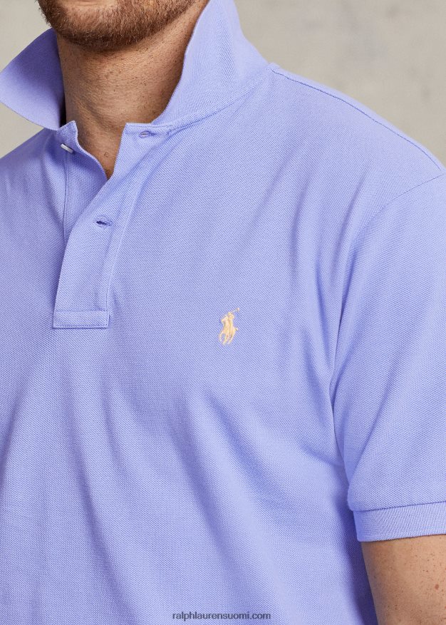 Ralph Lauren miehet ikoninen mesh-poolopaita 0Z24ZR1830 lafayette sininen