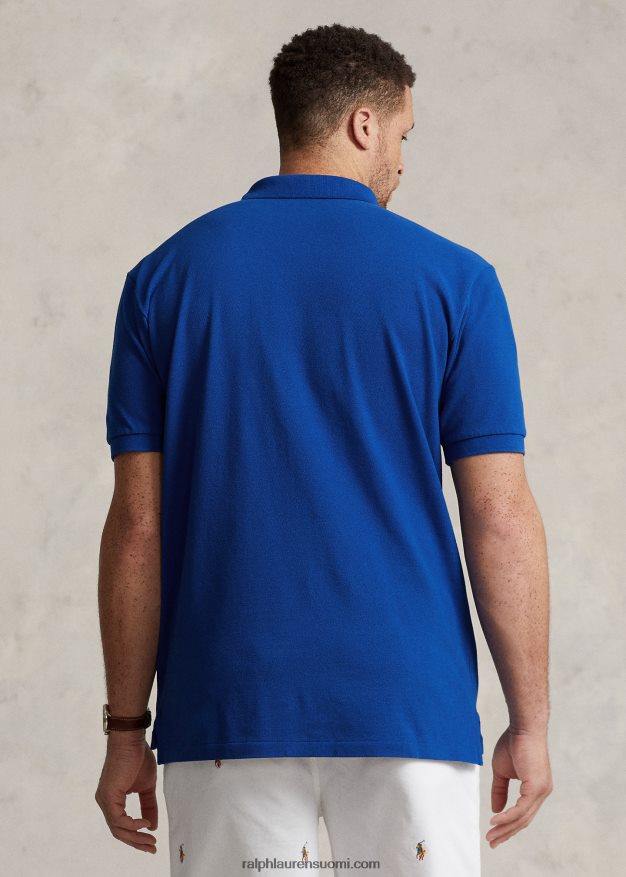 Ralph Lauren miehet ikoninen mesh-poolopaita 0Z24ZR1831 safiiri tähti
