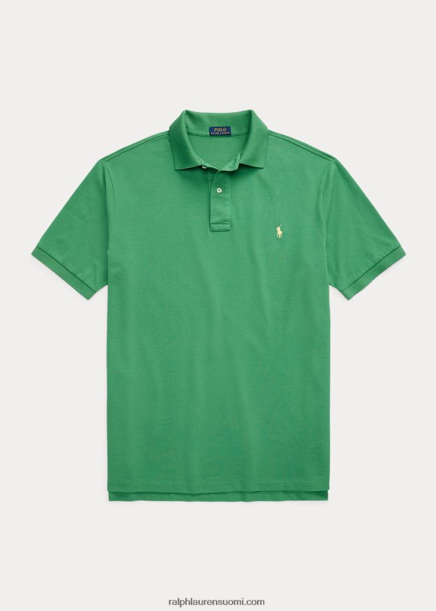 Ralph Lauren miehet ikoninen mesh-poolopaita 0Z24ZR1833 optinen vihreä