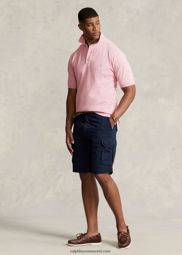 Ralph Lauren miehet ikoninen mesh-poolopaita 0Z24ZR1835 surfside ruusu