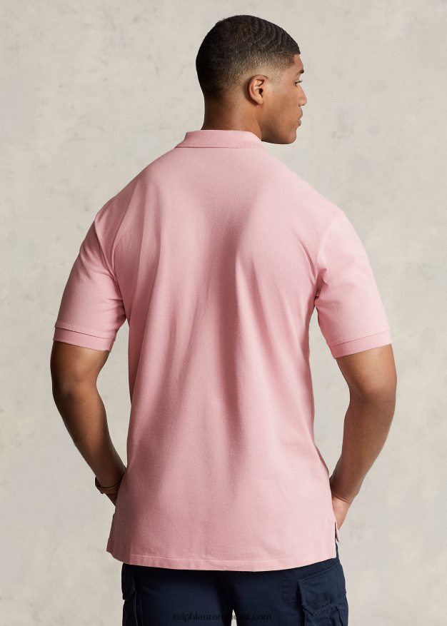 Ralph Lauren miehet ikoninen mesh-poolopaita 0Z24ZR1835 surfside ruusu