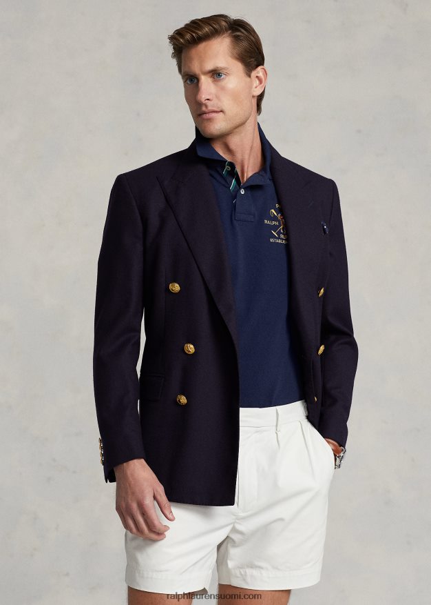 Ralph Lauren miehet klassinen istuvuus crest mesh -poolopaita 0Z24ZR886 risteilylaivasto
