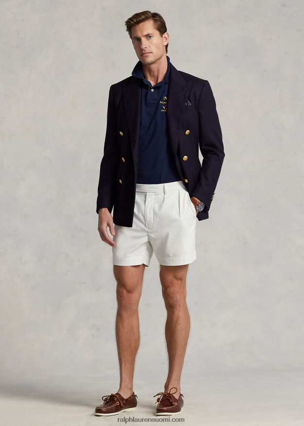 Ralph Lauren miehet klassinen istuvuus crest mesh -poolopaita 0Z24ZR886 risteilylaivasto