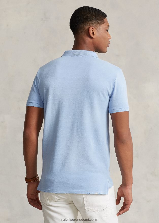 Ralph Lauren miehet klassinen istuvuus korjattu mesh-poolopaita 0Z24ZR1094 austin sininen