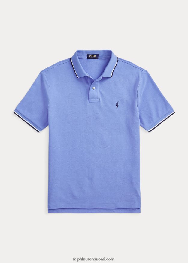 Ralph Lauren miehet klassinen istuvuus mesh-poolopaita 0Z24ZR584 satamasaaren sininen