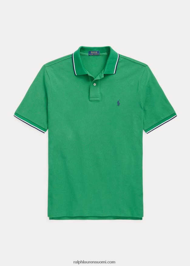 Ralph Lauren miehet klassinen istuvuus mesh-poolopaita 0Z24ZR589 optinen vihreä