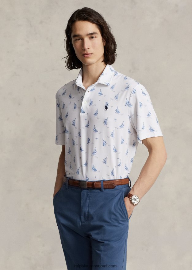 Ralph Lauren miehet klassinen istuvuus, suorituskykyinen poolopaita 0Z24ZR1153 prepster-purjeveneet