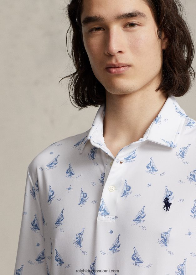 Ralph Lauren miehet klassinen istuvuus, suorituskykyinen poolopaita 0Z24ZR1153 prepster-purjeveneet