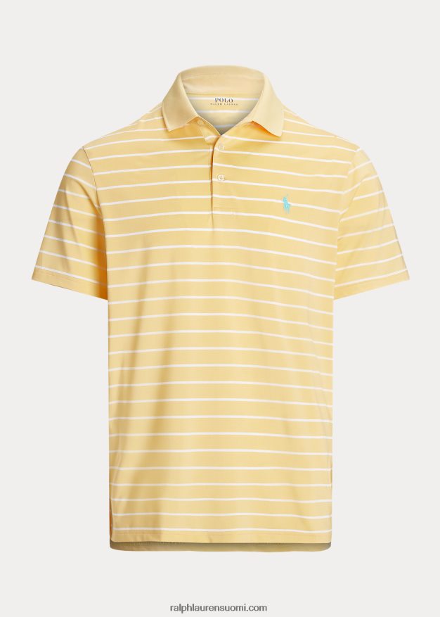 Ralph Lauren miehet klassinen istuvuus, suorituskykyinen poolopaita 0Z24ZR684 maissi keltainen/valkoinen