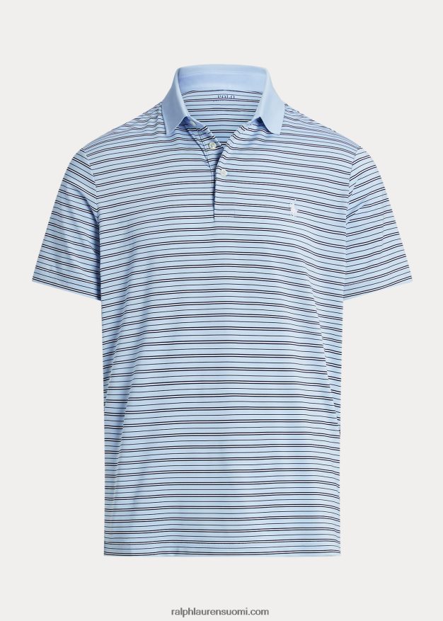 Ralph Lauren miehet klassinen istuvuus, suorituskykyinen poolopaita 0Z24ZR932 toimisto sininen multi