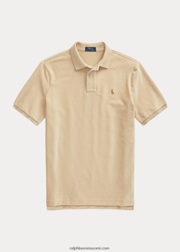 Ralph Lauren miehet klassinen neulottu vakosamettipusero 0Z24ZR1086 hiekkadyyni