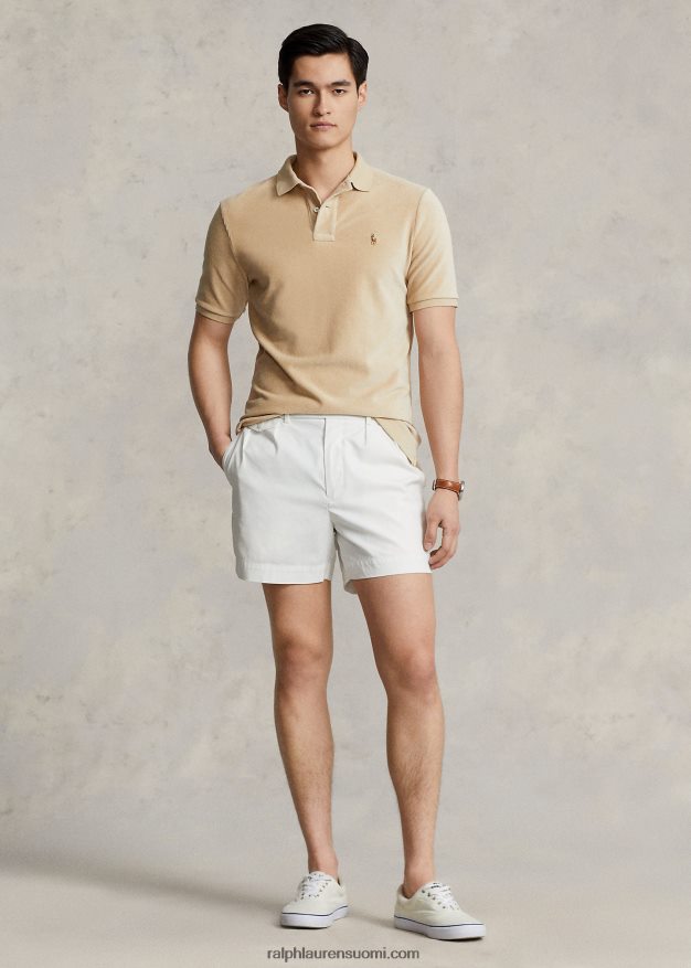 Ralph Lauren miehet klassinen neulottu vakosamettipusero 0Z24ZR1086 hiekkadyyni