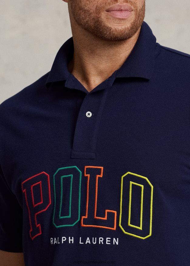 Ralph Lauren miehet logoverkkomainen poolopaita 0Z24ZR1636 risteilylaivasto