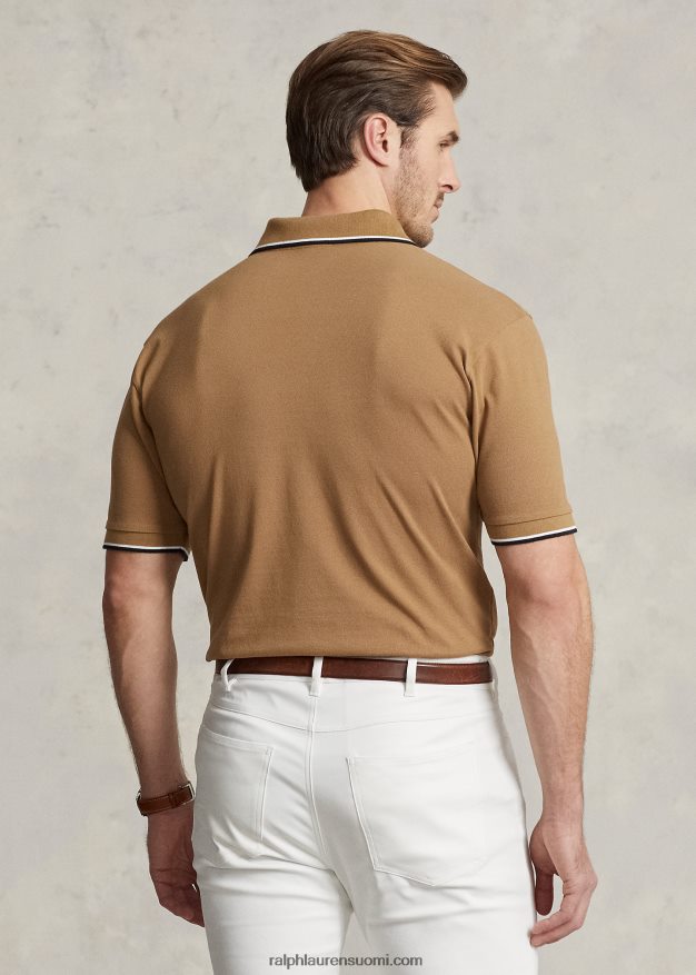 Ralph Lauren miehet mesh pikeepaita 0Z24ZR1353 sandsurf