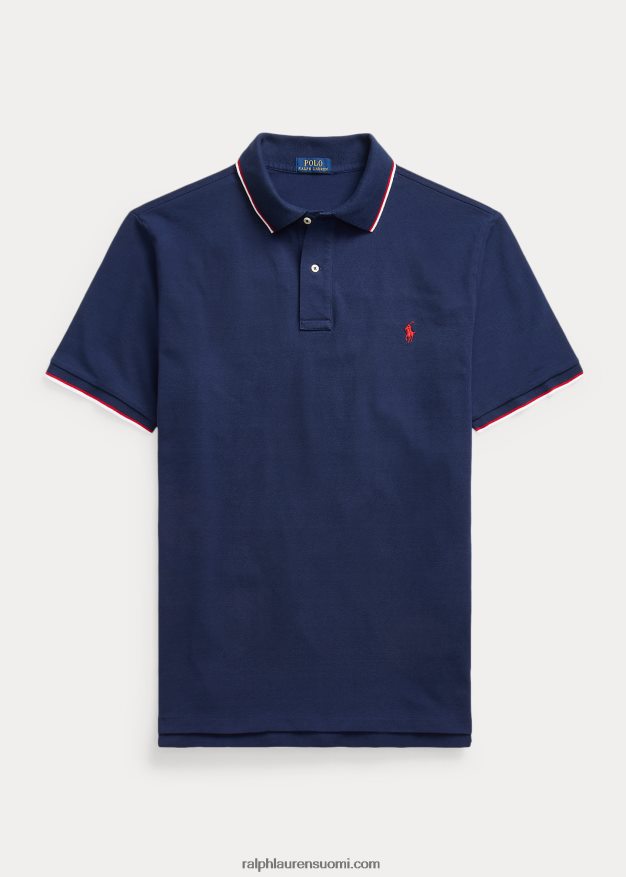 Ralph Lauren miehet mesh pikeepaita 0Z24ZR1355 newportin laivasto