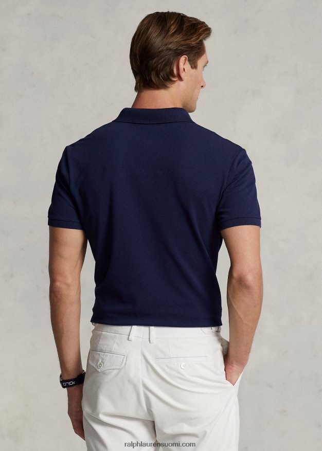 Ralph Lauren miehet mukautettu slim suorituskyky karhu poolopaita 0Z24ZR531 hienostunut laivasto