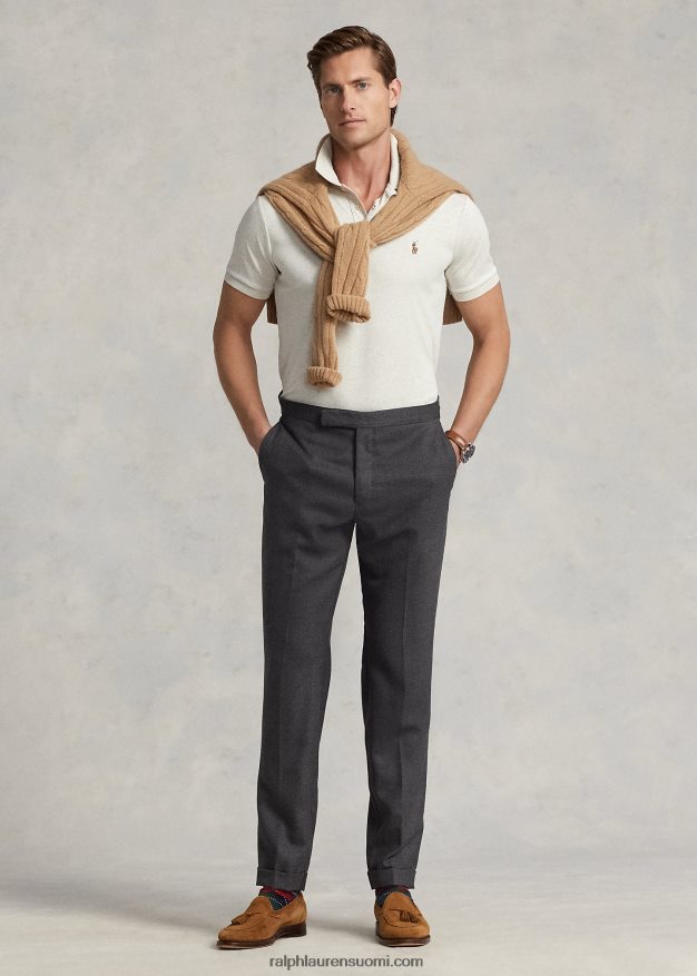 Ralph Lauren miehet pehmeä puuvillainen poolopaita - sopii kaikkiin 0Z24ZR192 valtion kanerva