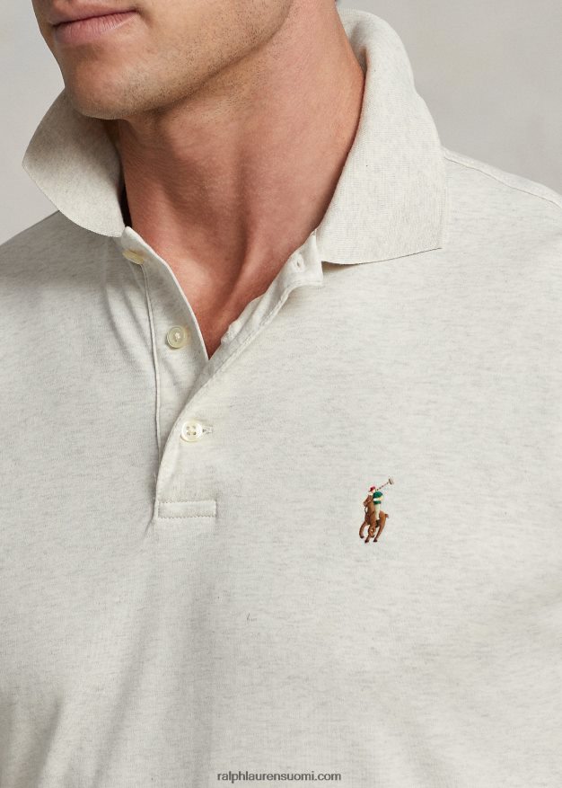 Ralph Lauren miehet pehmeä puuvillainen poolopaita - sopii kaikkiin 0Z24ZR192 valtion kanerva