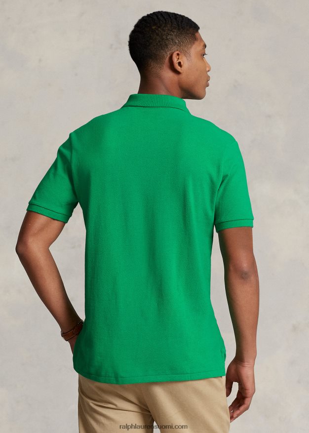 Ralph Lauren miehet slim fit mesh mukava poolopaita 0Z24ZR23 biljardi / kuninkaallinen sininen