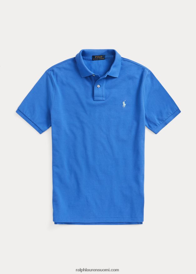Ralph Lauren miehet slim fit mesh muodikas poolopaita 0Z24ZR14 neitokivi sininen