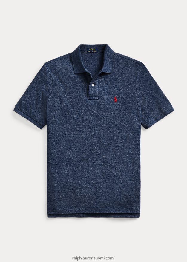 Ralph Lauren miehet slim fit mesh poolopaita 0Z24ZR8 klassinen kuninkaallinen kanerva