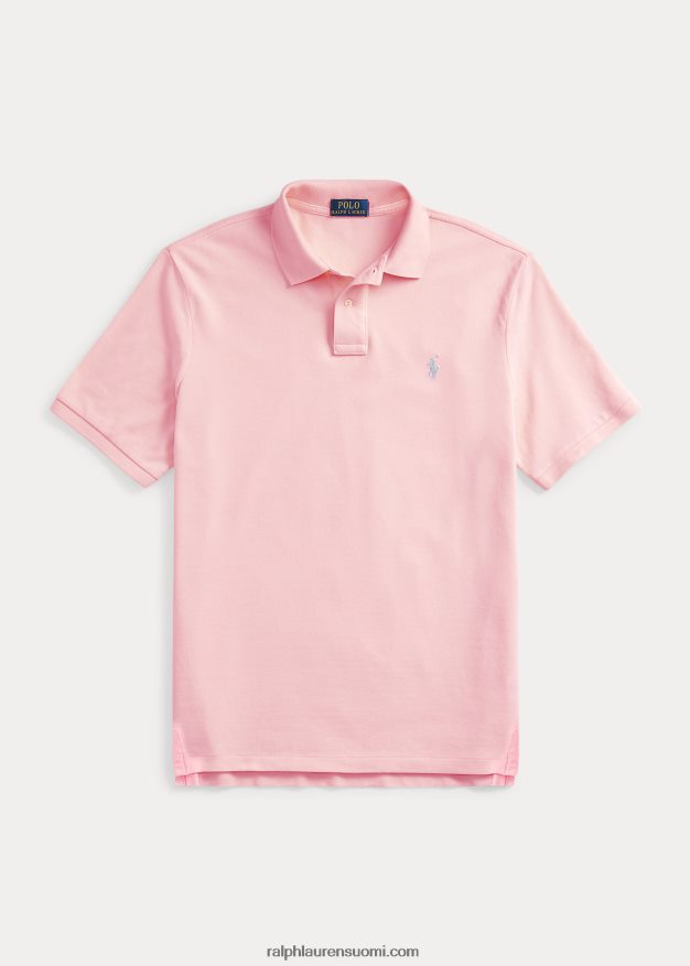 Ralph Lauren miehet slim fit mesh rento/työpoolopaita 0Z24ZR8353 surfside ruusu