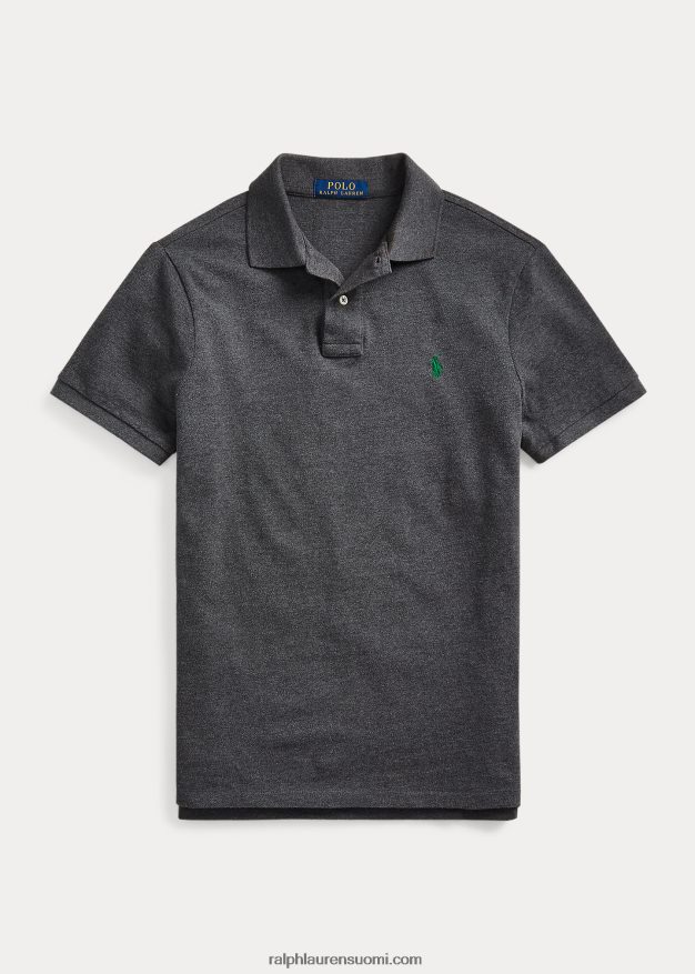 Ralph Lauren miehet slim fit mesh uusi poolopaita 0Z24ZR30 barclay kanerva/vihreä