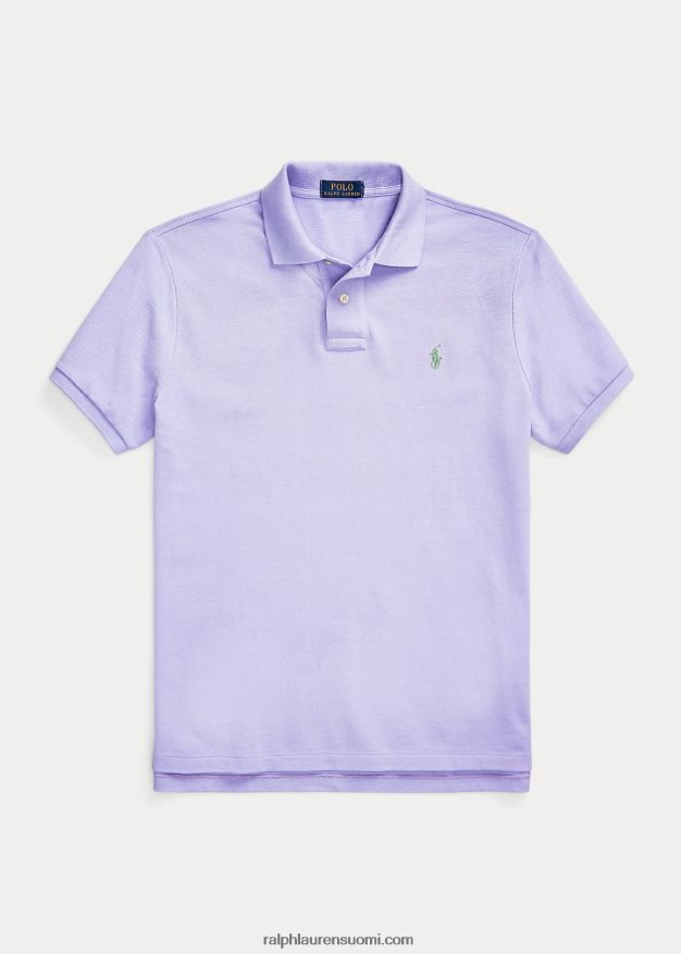 Ralph Lauren miehet slim fit mesh uusi poolopaita 0Z24ZR35 taivaan laventeli