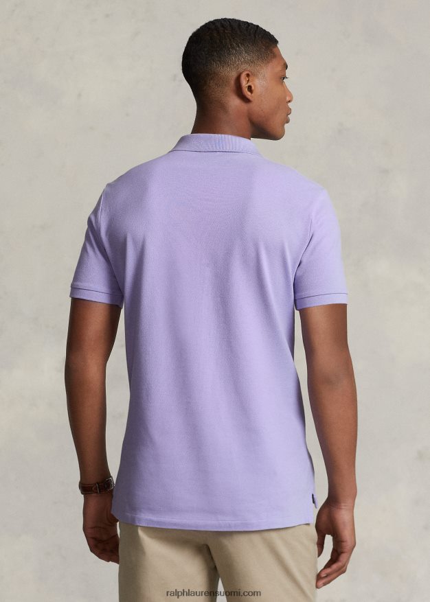 Ralph Lauren miehet slim fit mesh uusi poolopaita 0Z24ZR35 taivaan laventeli