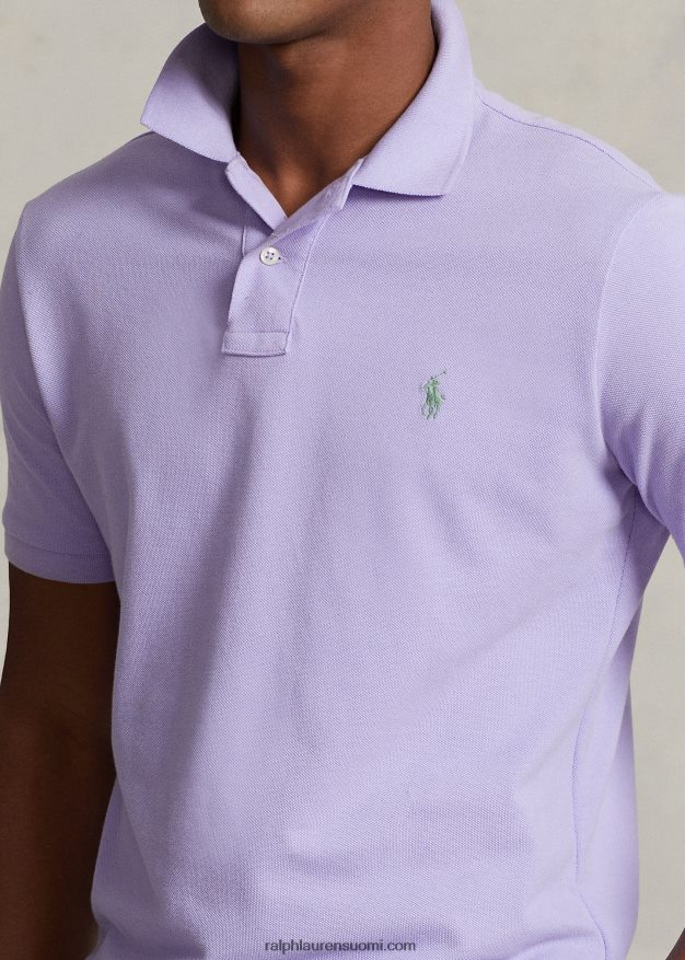 Ralph Lauren miehet slim fit mesh uusi poolopaita 0Z24ZR35 taivaan laventeli