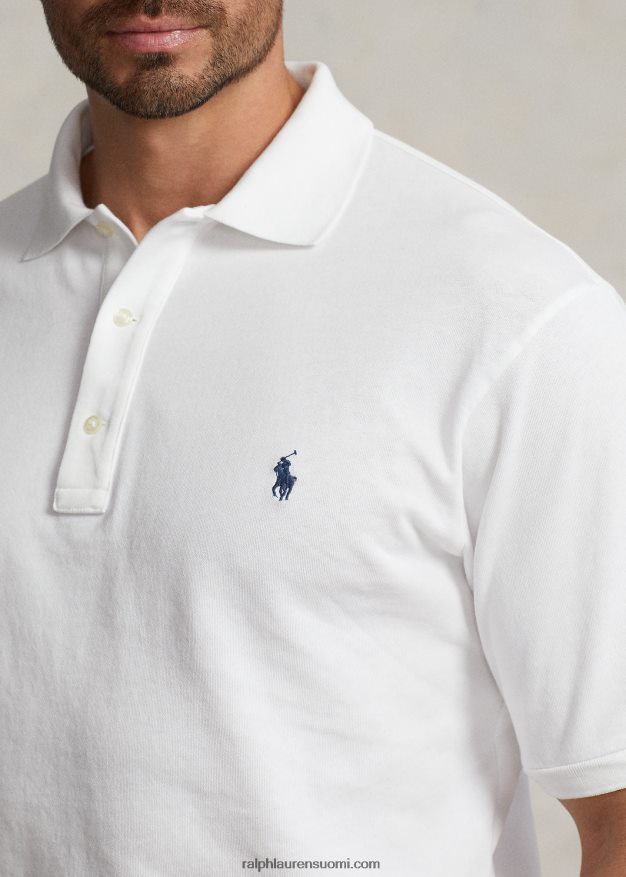 Ralph Lauren miehet spa frotee poolopaita 0Z24ZR1470 valkoinen